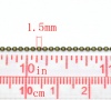 Изображение Фурнитуры Цепи из Шариков 1.5mm Античная Бронза,проданные 10M