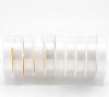 Изображение Эластичный Шнур для Бисероплетения 0.5mm Прозрачный ,Проданные 10 Рулонов(10x16M)
