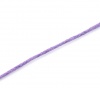 ワックスロープ ジュエリーロープ 薄紫色 1.0mm 直径、 80 PCs  の画像