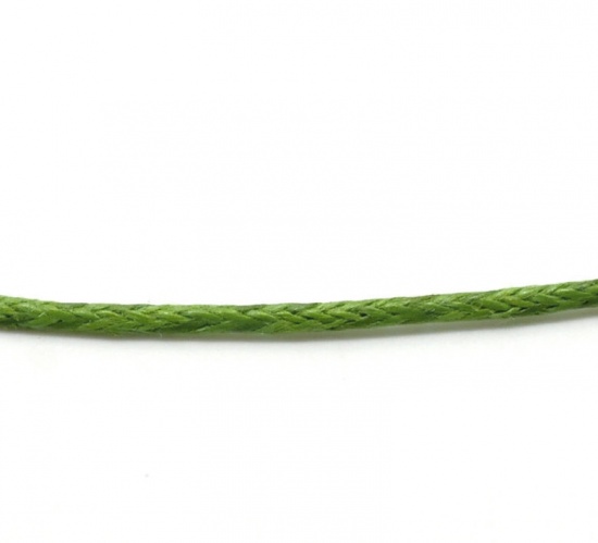 Immagine di Corda della Cera Gioielli Corda Verde 1.0mm Dia, 80 Mt