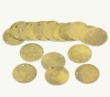 Image de Breloques en Alliage de Fer Rond Bronze Antique 20mm Dia, 200 Pcs