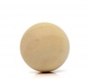 Immagine di Legno Separatori Perline Tondo Naturale Dia Circa: 20mm, 30 Pz