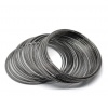 Picture of Memory Beading Wire Gunmetal 55mm Dia,100 Loops