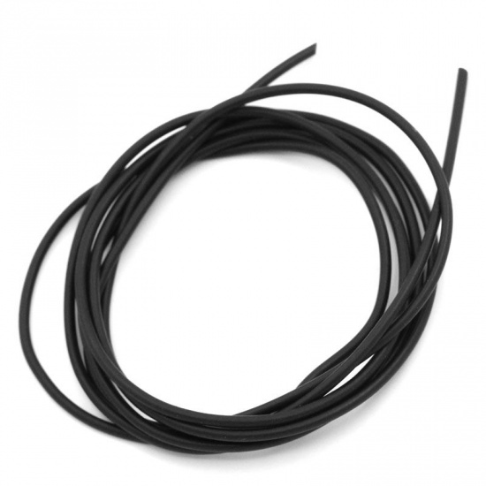 Picture of Rubber Jewelry Cord Black 1.5mm Dia,10M 