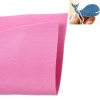 Picture of Felt Fabric DIY Scrapbooking Craft Square Pink 50.0cm(19 5/8") x 50.0cm(19 5/8"), 2 PCs