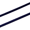 Picture of Velvet Faux Suede Jewelry Cord Rope Navy Blue 2.9mm( 1/8"), 20 PCs (Approx 1 M/Piece)