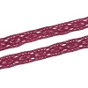 Image de Dentelles en Polyester Rouge Largeur: 14mm, 5 Yards