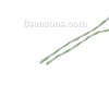 Изображение Хлопок ювелирные изделия Нитки и Шнуры Шнуры Швейные Зеленые плоды С Полосами С узором 1.5мм, 1 Рулон (Примерно 100 ярдов/Рулон)