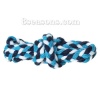 Picture of Cotton Jewelry Rope Braided Multicolor 3.0mm( 1/8"), 7.0mm( 2/8"), 10 M