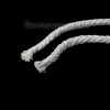 Picture of Cotton Jewelry Rope Braided Creamy-White 5.0mm( 2/8"), 10 M