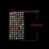 Изображение Губка День возлюбленного Наклейки Сердце Случайно 17см x 9см, 1 Лист