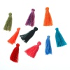 Picture of Cotton Tassel Pendants At Random Mixed About 15mm( 5/8") Long, 10 PCs