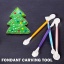 Picture of At Random Mixed - 4 Pcs DIY Cake Fondant Modeling Tools Set Pastry Making Carved Molds Tools Baking Decoration, 1 Set