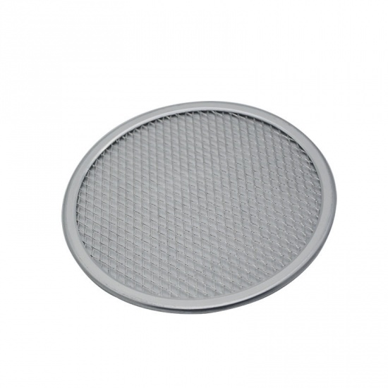 アルミ合金 キッチン用品 シルバートーン 円形 40.6cm 直径、 1 個 の画像