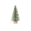 Imagen de Verde claro - Estilo1 Copos de nieve artificiales Árbol de Navidad Decoración de Navidad Decoración Navidad Verde Plata Mini árbol