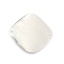 Immagine di Ottone Connettore Quadrato Tono Argento 3.3cm x 3.3cm, 5 Pz