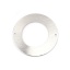 Immagine di Ottone Connettore Anello Tono Argento Filigrana 3.5cm Dia., 5 Pz