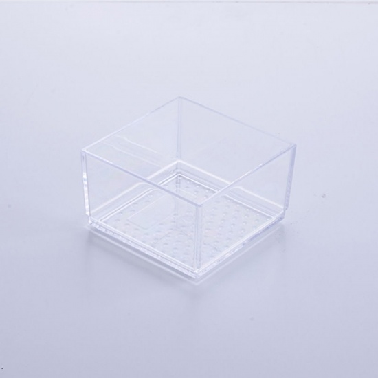 Picture of Plastic Storage Container Box Basket Champagne 40cm x 30cm, 1 Set ( 4 PCs/Set)