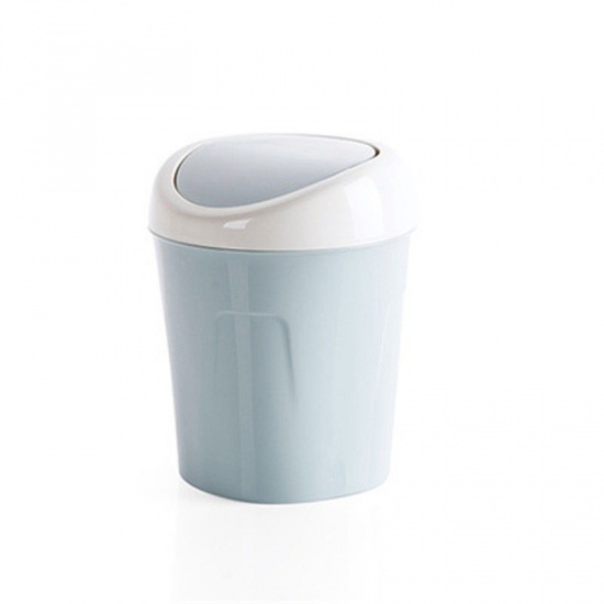 Picture of PP Desktop Waste Bins Pink 17cm x 10.5cm, 1 Piece