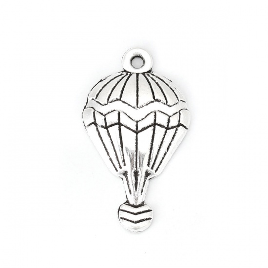 Picture of Zinc Based Alloy Charms Fire Balloon Gold Plated 29mm(1 1/8") x 17mm( 5/8"), 30 PCs