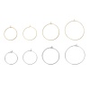 Picture of Stainless Steel Hoop Earrings Round 