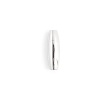 Picture of 304 Stainless Steel & Magnetic Hematite Magnetic Clasps Barrel Silver Tone 3cm x 1cm, 1 Piece