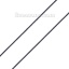 Imagen de Cuerda Cuero de Negro 2mm Diámetro, 1 Rollo (Aprox 5 M/Rollo)
