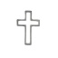 Bild von Edelstahlrahmenverbinder Cross Hollow