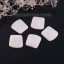 Picture of Resin Spacer Beads Irregular Gray Marble Effect About 20mm x 19mm, 20 PCs