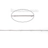 Picture of Stainless Steel Snake Chain Silver Tone 2mm( 1/8") Dia. 1.2mm, 3 M