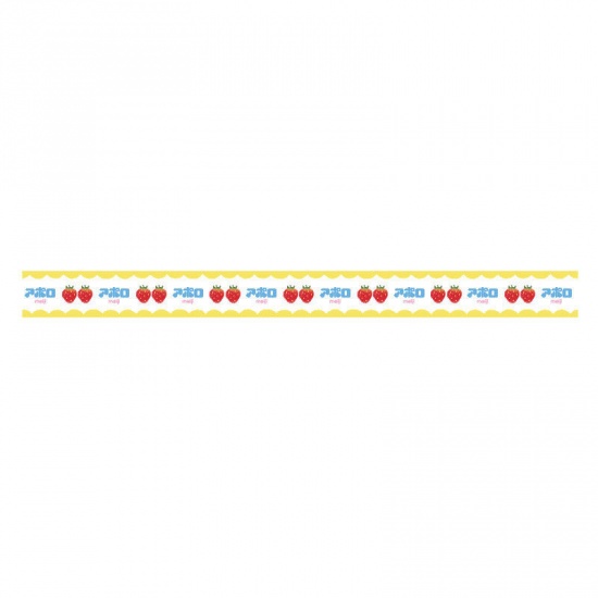 Picture of Adhesive Washi Tape Multicolor Strawberry 20mm, 1 Roll (Approx 5 M/Roll)