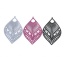 Picture of Brass Filigree Stamping Pendants Feather