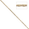 Picture of Brass Link Chain Findings KC Gold Plated 5x1.7mm( 2/8" x 1/8"), 5 M