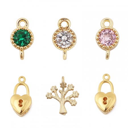 Brass Charms Tree