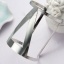 Immagine di Moda Nuova Cuff Braccialetto Anelli di braccio Tono Argento Triangolo Disegno Filigrana lunghezza: 16.3cm, 1 Pz