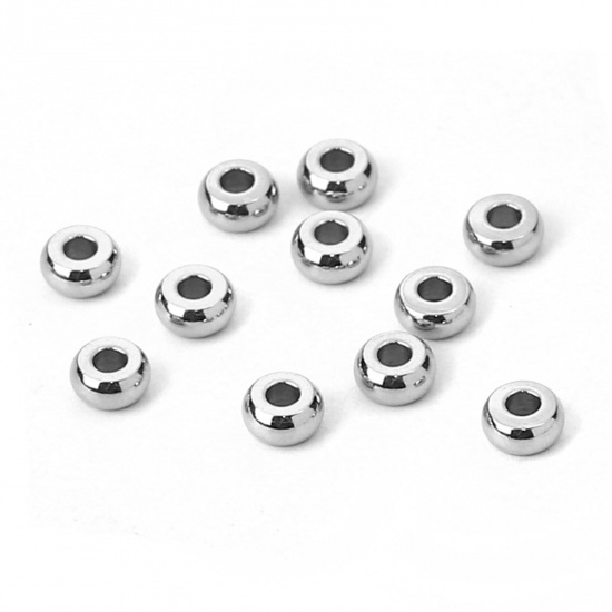 Picture of Stainless Steel Spacer Beads Round About  