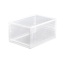 Picture of Plastic Shoe Storage Box Black Rectangle 25cm x 18cm, 1 Piece