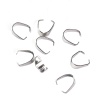 Picture of Stainless Steel Pendant Pinch Bails Clasps Horseshoe