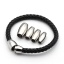 Immagine di 304 Acciaio Inossidabile & Maghete Chiusura Magnetica Barile Tono Argento 17mm x 8mm, 2 Set