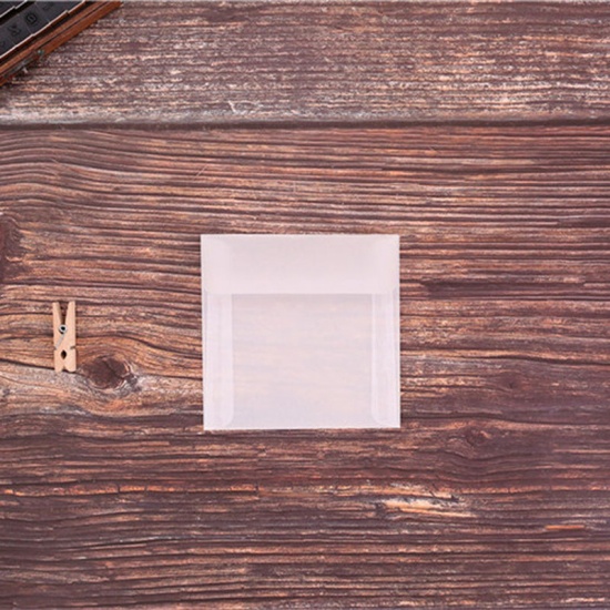 トレーシングペーパー 封筒 長方形 半透明 22cmx 11cm、 10 個 の画像