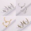 Immagine di Ottone Charms Corna Ramificate di Cervo Bronzo Antico 25mm x 23mm , 2 Pz