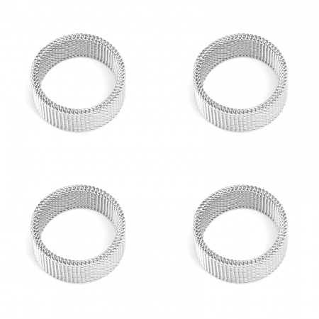 Stainless Steel Unadjustable Rings Circle Ring