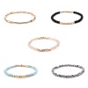 Image de Bracelets Raffinés Bracelets Délicats Bracelet de Perles en Cristal ( Naturel )   Elastique    