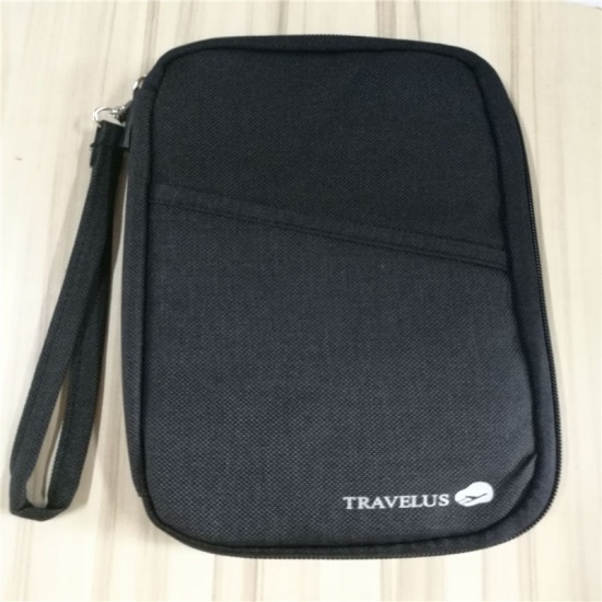 Picture of Polyester Storage Bag Navy Blue Rectangle 24cm x 15cm, 1 Piece