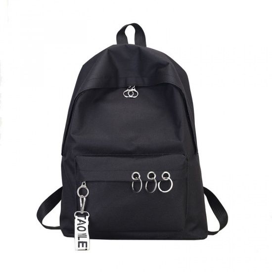 Picture of Canvas Backpack Black 40cm x 29cm , 1 Piece