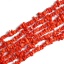 Picture of Coral ( Natural ) Beads Irregular Red About 18mm x7mm( 6/8" x 2/8") - 7mm x2mm( 2/8" x 1/8"), Hole: Approx 0.5mm, 85cm(33 4/8") - 83cm(32 5/8") long, 1 Strand (Approx 240 - 220 PCs/Strand)