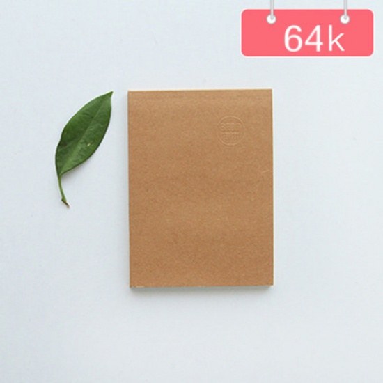 Picture of 18K Paper Writing Memo Notebook Khaki Rectangle 25cm x 17cm, 1 Copy