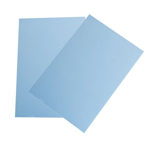 Immagine di Plastica Shrink Plastica Rettangolo Blu Non Stampare 29cm x 20cm, 1 Foglio