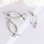 Immagine di Lega di Zinco Charm Ciondoli Gesu Cristo Ichthus Pesce Simbolo Argento Antico Nulla Disegno 20mm x 8mm, 100 Pz