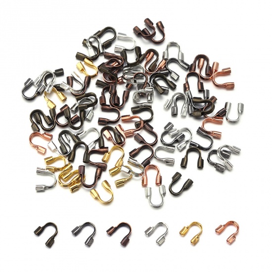 銅 (鉛フリー＆ニッケルフリー) ワイヤープロテクター アーチ型 多色 200 個 の画像